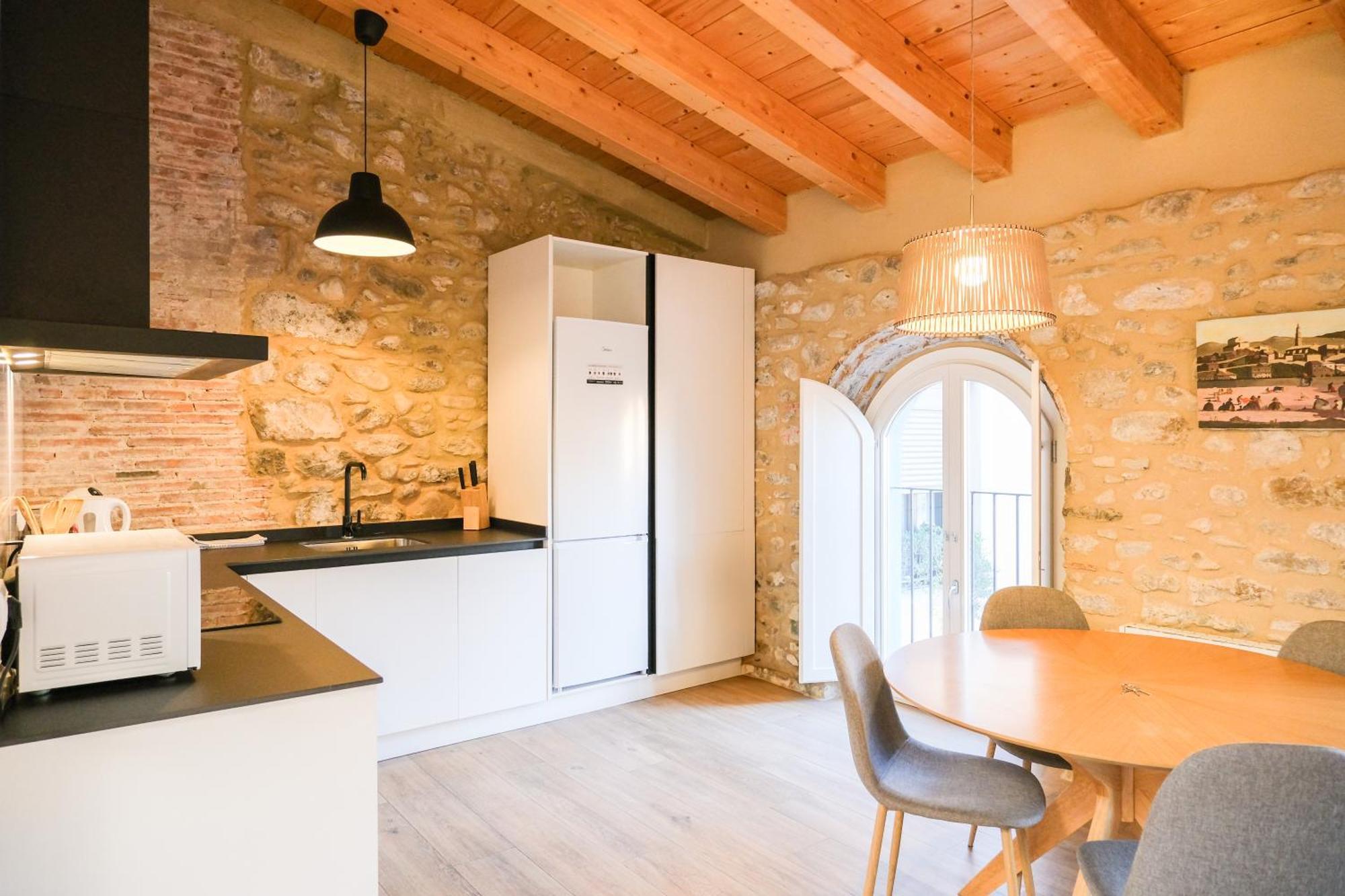 Ganganell Atic Apartamento Con Terraza En Besalú Εξωτερικό φωτογραφία